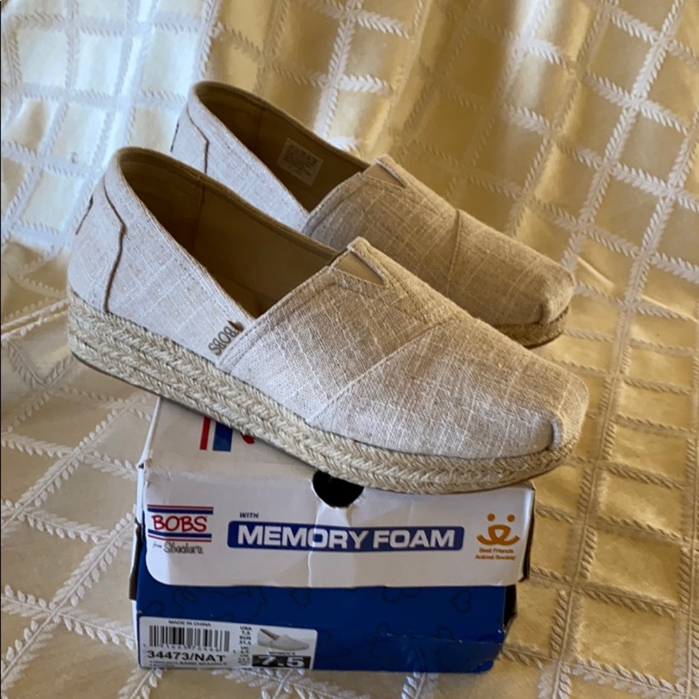 Bobs highlights natural sparkle wedge